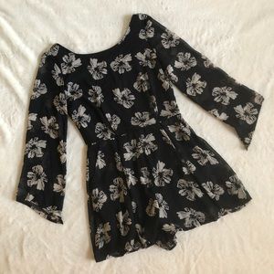 Floral Romper